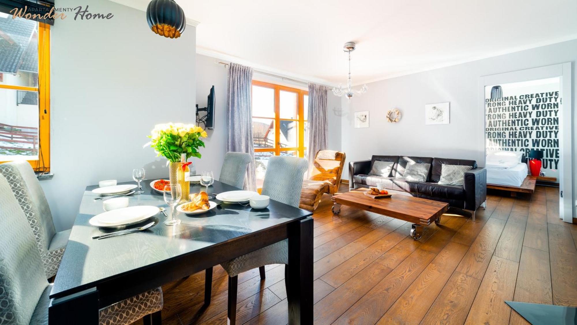 Apartament Wonder - Komuny Paryskiej - Górskie Z Kominkami *